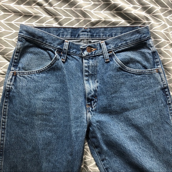 Vintage Rustler Women's Denim Jeans Straight Legs - Picture 6 of 8